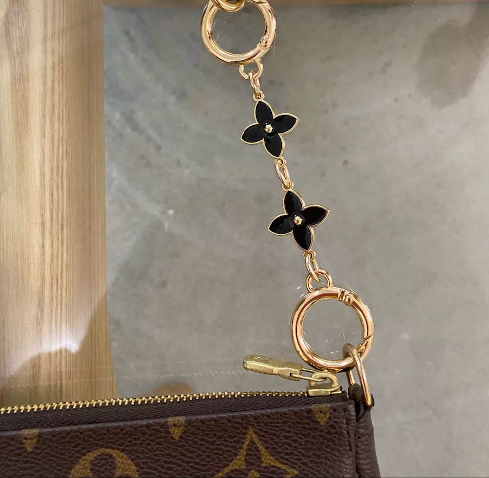 Aya H. review of Fleur Noir Handbag Charm