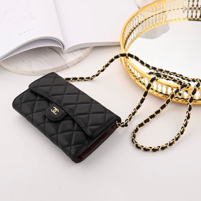 trendy cc wallet on chain chanel
